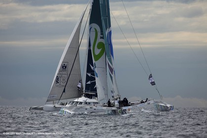 29 09 2012 - Marseille (FRA,13) - Alpari World Match Race Tour - Match Race France 2012 - Day 5 - Final Ian Williams (GBR) Vs William Tiller (NZL)