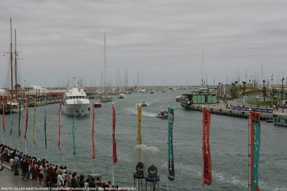 27 06 2007-Valencia (Spain)- 32nd America's Cup - Final Match - Day 4 - Alinghi vs Emirates Team New Zealand -