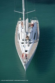 Cruising monohull mooring