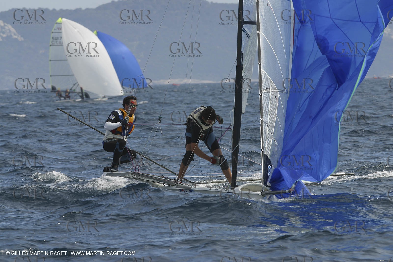 2003 Hyeres Sailing Week (SOF) - 49ers