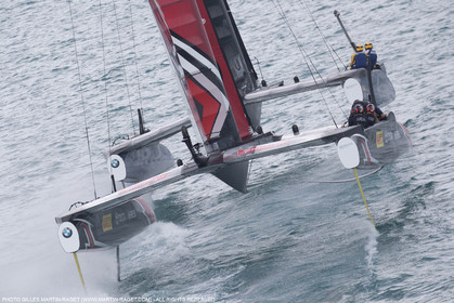 10 06 2017 - Bermuda (BDA) - 35th America's Cup Bermuda 2017 - Louis Vuitton America's Cup Challenger Playoffs final, Day 1
