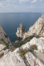 20 03 2009 - Marseille (FRA, 13) - Les Calanques - Pic de l'Eissadon and devenson cliffs