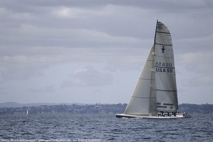 Sailing, Yacht Racing, America's Cup XXX, Auckland (NZL), 2000, Stars and Stripes