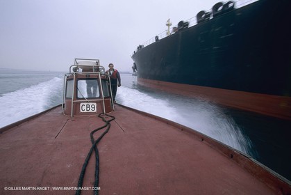 Port de Marseille-Fos, manoeuvres porturaires, lamanage