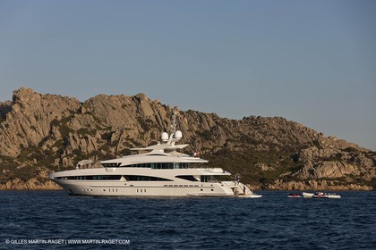 18 08 2011 - La Maddalena (ITA, Sardinia) - Motor yacht Inception