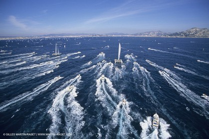 Sailing, OffshoreRacing,maxi Multihulls,  The Race