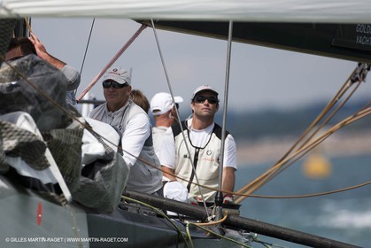 02 08 2010 - Cowes (UK, IOW) - The 1851 Cup -  BMW ORACLE Racing - Training Day.