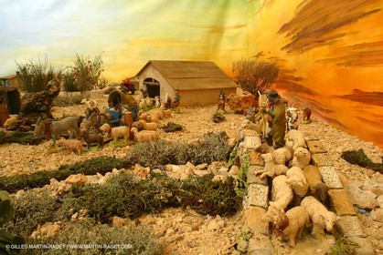 Décembre 2010, Les Saintes Maries de la Mer (FRA,13) , Grande crèche de Noël