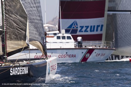 23 05 2010 - La Maddalena (ITA, Sardinia) Louis Vuitton Trophy - BMW ORACLE Racing - Racing Day 2