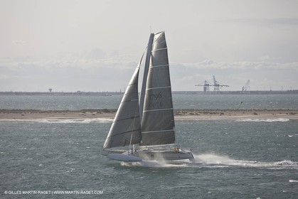 03 10 2008 - Fos   mer (FRA, 13) - L'Hydroptère - Speed record attempt