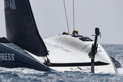 22 08 2024, Barcelona (ESP), Louis Vuitton 37th America's Cup, Louis Vuitton Preliminary Regatta, Race Day 1