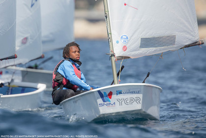 14 04 2016, Marseille (FRA,13), SNIM Dériveurs, Coupe Internationale de Printemps Optimist, Day 4