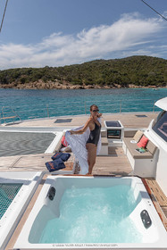 30 08 2018, Porto Vecchio (FRA, South Corsica) Chantier Fountaine-Pajot, Alegria 67