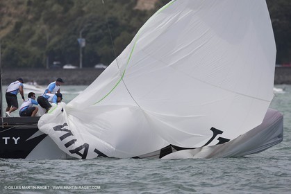 06 02 2009 - Auckland (NZL) -  Louis Vuitton Pacific Series -  Racing Day 6 - Round Robin 2