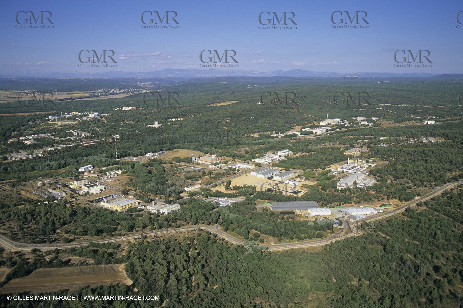 France, Provence, Val de Durance, site de Cadarache