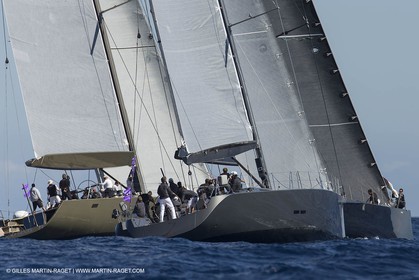30 09 2013 - Saint-Tropez (FRA,83) -  Les Voiles de Saint-Tropez 2013 - Day 1 - Wally Yachts and J Class