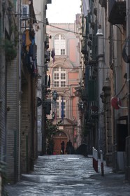 24 02 2012 - Naples (ITA) - 34th America's Cup - America's Cup World Series Naples 2012 - Naples Preview - Naples hisrtoric center streets