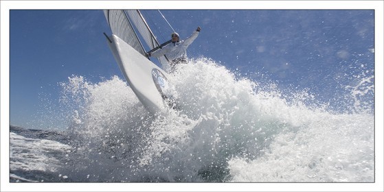 IACC Sailing - Fuku on the bow