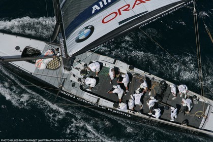 09 05 2007-Valencia (Spain)- 32nd America's Cup - Louis Vuitton Cup - RR2 - Day 11 - BMW ORACLE Racing