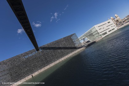 11 01 2013 - Marseille (FRA,13) - Marseille Provence 2013, Capitale européenne de la Culture, Ewplanade du J4, MUCEM et Villa Méditerrannée