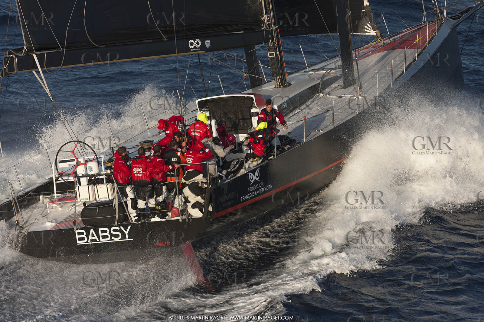09 10 2017, Calvi (FRA,20), VOR 70 Babsy, Tentative de record autour de la Corse à la voile, skipper Franck Cammas