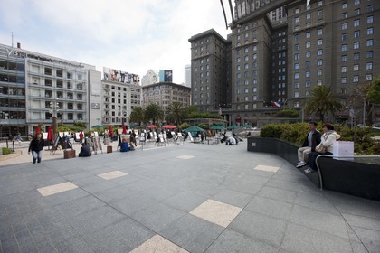 07 06 2011 - San Francisco (USA,CA) - 34th America's Cup - Union Square