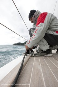06 05 2010 - Portofino (ITA) - Nespresso Cup - Training onboard INDIO