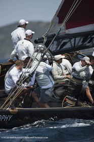 19 05 2010 - La Maddalena (ITA, Sardinia) Louis Vuitton Trophy - BMW ORACLE Racing - Training