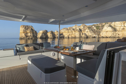 08 07 2019, Lagos (Portugal), Chantier Fountaine-Pajot, Fountaine-Pajot 45