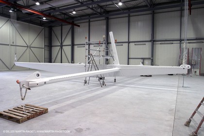 Vannes - Chantier Multiplast - finitions et peinture Orange II