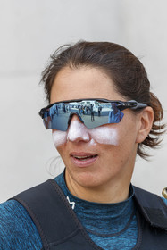 15 04 2024, Marseille (FRA), présentation des sélectionnés olympiques français en voile pour les Jeux Olympiques de Paris 2024. Charline Picon