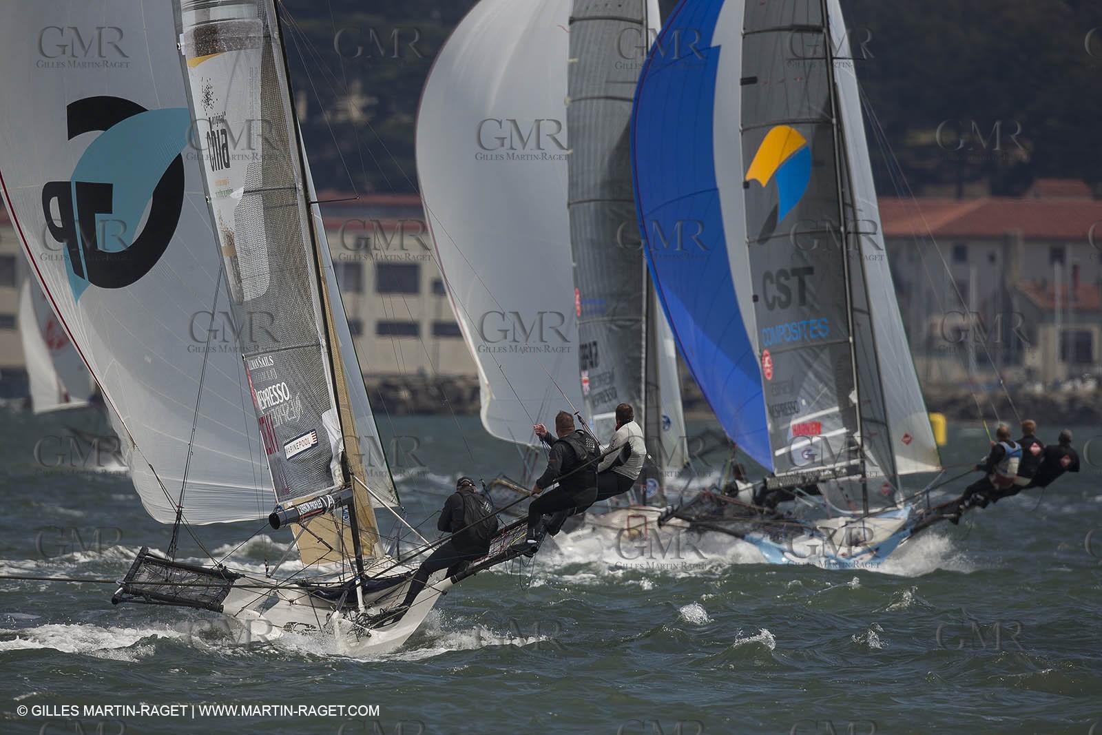 09 09 2013 - San Francisco (USA,CA) - 34th America's Cup - AC Open - 18ft racing