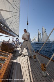 01 10 2011 - Saint Tropez (FRA,13) - Voiles de Saint Tropez 2011 - Classic Yachts - Day 5 - Onboard Mariquita