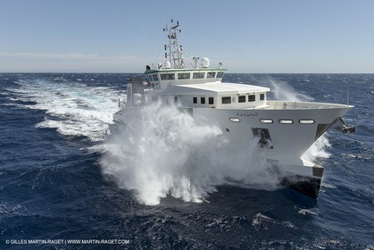 Al Azizi -  H2X boatyard - Oceanographjic research ship - Sea trials off La Ciotat (FRA,13) - 29 07 2014