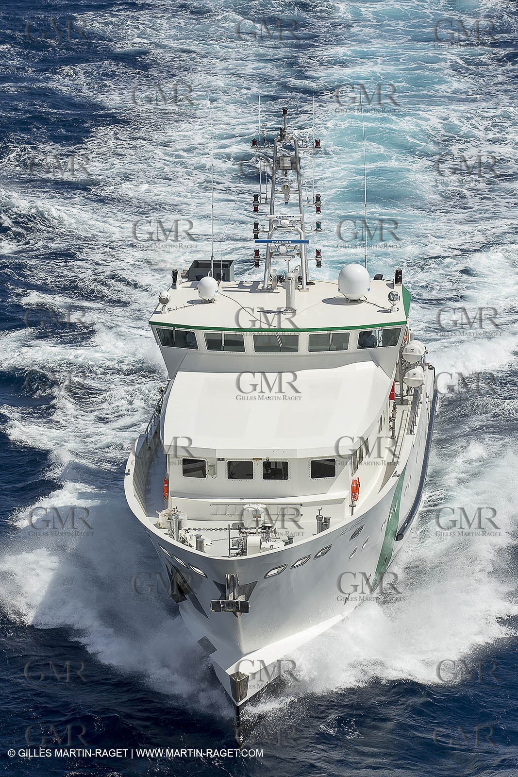 Al Azizi -  H2X boatyard - Oceanographjic research ship - Sea trials off La Ciotat (FRA,13) - 29 07 2014