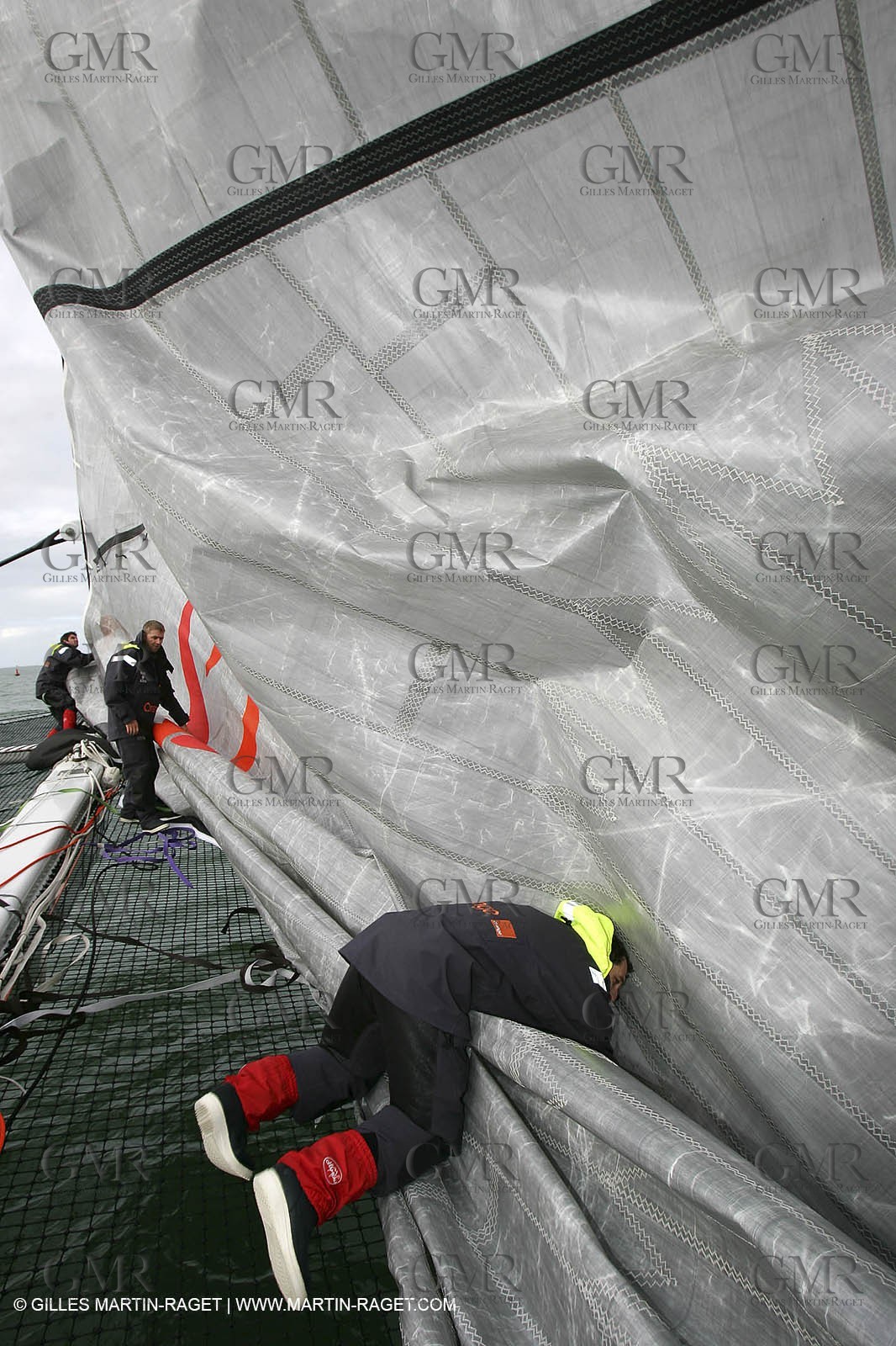 Orange II  - 2005 Jules Verne Trophy - Training in Bay of Biscay