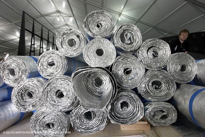 13 10 2009 - San Diego (USA, CA) - 33rd America's Cup - BMW ORACLE Racing - BOR 90 modifications