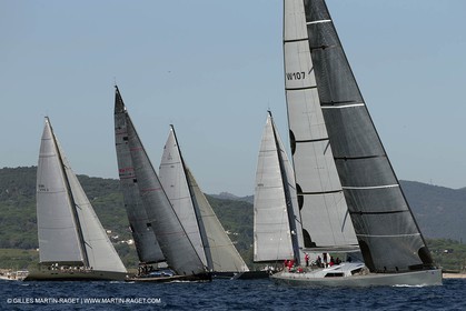 30 09 2013 - Saint-Tropez (FRA,83) -  Les Voiles de Saint-Tropez 2013 - Day 1 - Wally Yachts and J Class