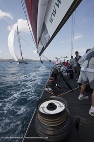 19 05 2010 - La Maddalena (ITA, Sardinia) Louis Vuitton Trophy - BMW ORACLE Racing - Training