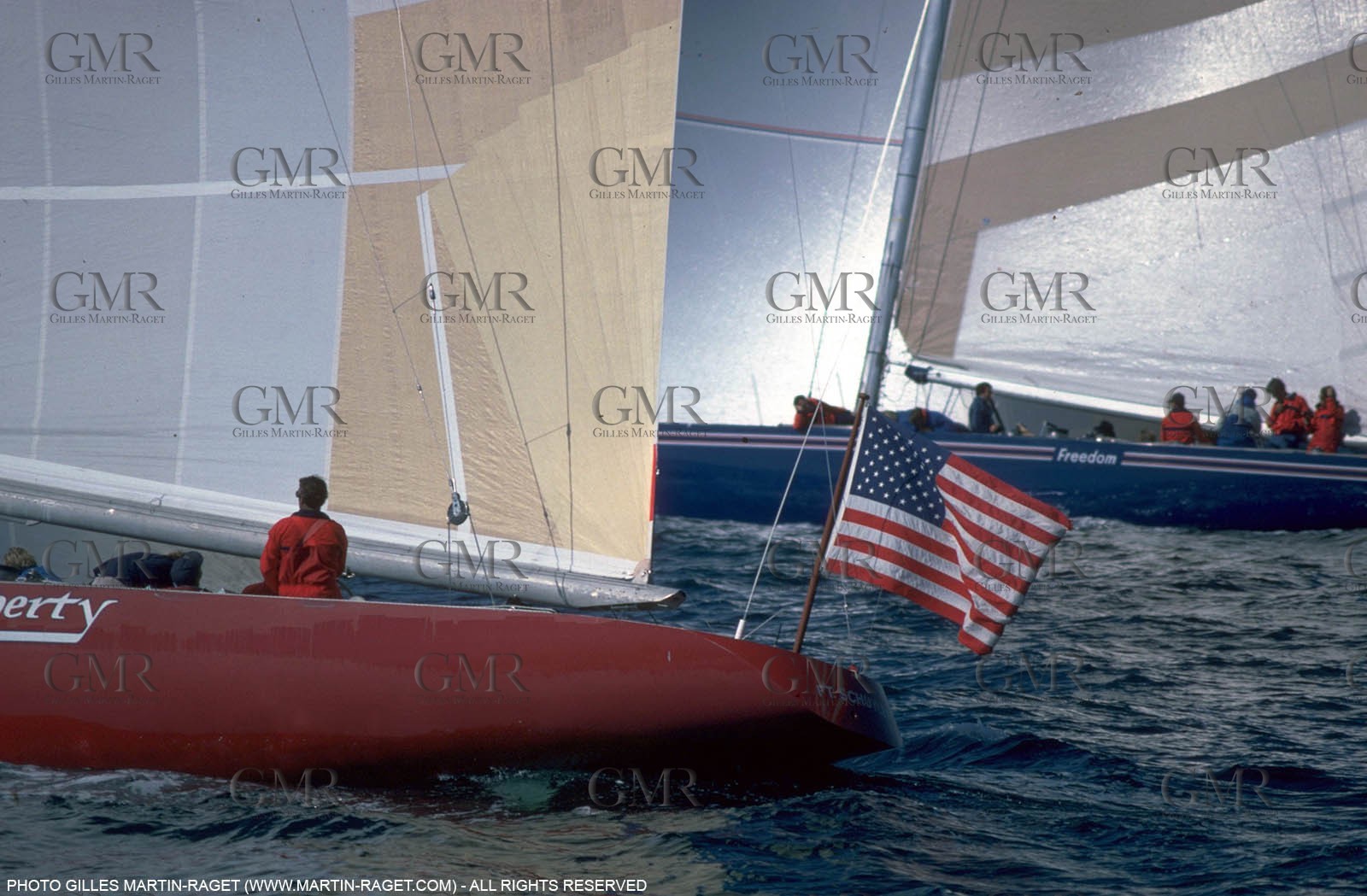 Liberty and Freedom 2 boats testing