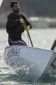 14 02 2014,  Cannes (FRA,06), FINN Cannes International Sailing week - Thomas Lebreton (FRA)