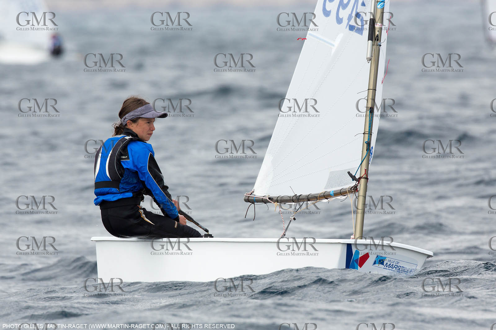 15 04 2016, Marseille (FRA,13), SNIM Dériveurs, Coupe Internationale de Printemps Optimist, Final Day