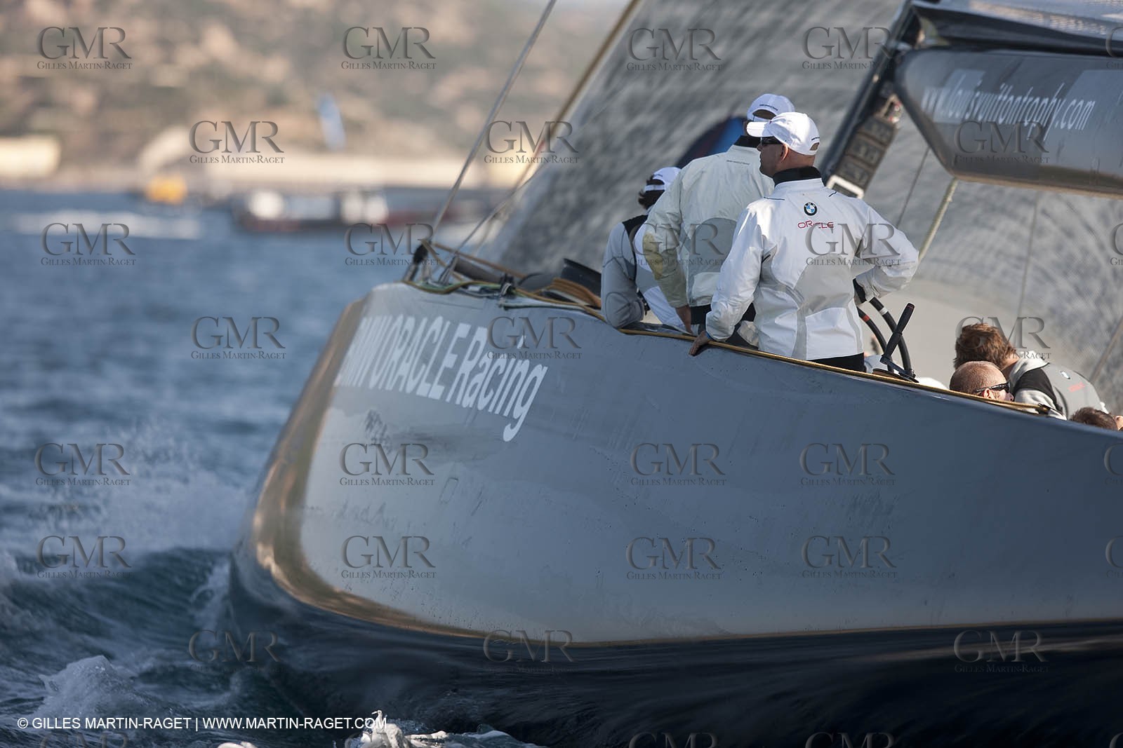18 05 2010 - La Maddalena (ITA, Sardinia) Louis Vuitton Trophy - BMW ORACLE Racing - Training