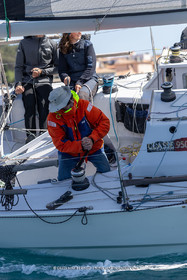 25 04 2026, Saint-Tropez (FRA, 83), Société Nautique de Saint-Tropez, Paprec 600 2026, arrivées, VIOLON DINGUE, Quentin Pottier