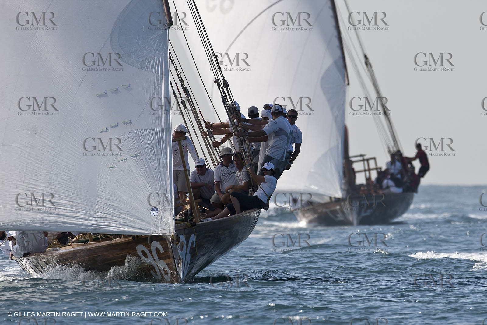 20 11 2010 - Dubai (UAE) - Dubai Louis Vuitton Trophy - Traditionnal dhow races for competing teams