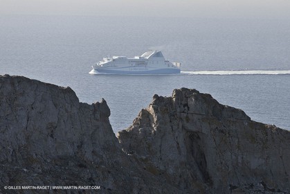 14 01 2012 - Marseille (FRA,13) - La Meridionale shipping company - the Piana off Marseille and the Calanques