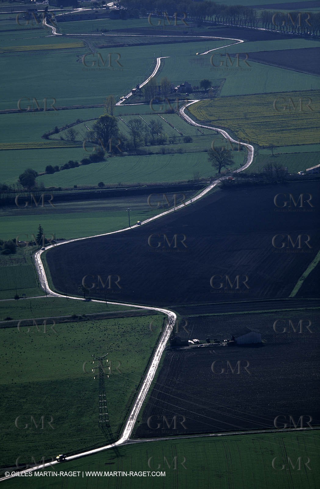 Road near Meyrargues