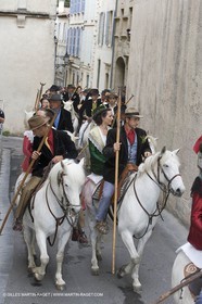 Arlésiennes en costume - Fête des Gardians - Arles