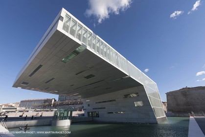 11 01 2013 - Marseille (FRA,13) - Marseille Provence 2013, Capitale européenne de la Culture, Ewplanade du J4, MUCEM et Villa Méditerrannée