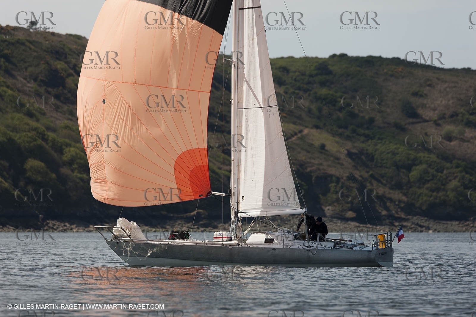 19 05 2010 - Brest (FRA,29) -  Pen Duick V in the Brest straight